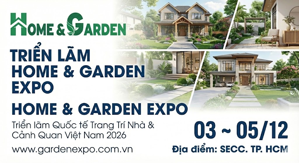 Triển lãm Quốc tế Trang Trí Nhà & Cảnh Quan Việt Nam 2026